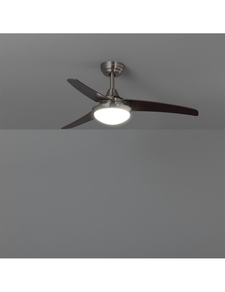 Ventilateur de Plafond Silencieux Neil Bois 107cm Moteur DC