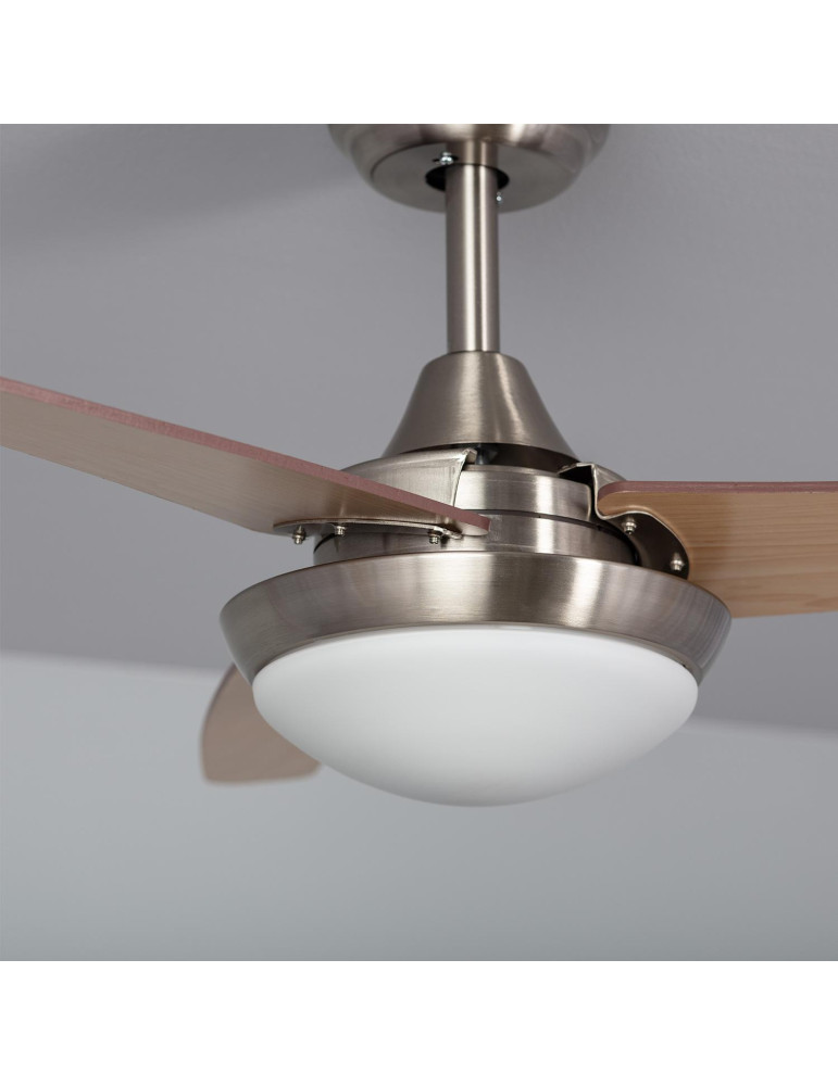 Ventilateur de Plafond Silencieux Neil Bois 107cm Moteur DC
