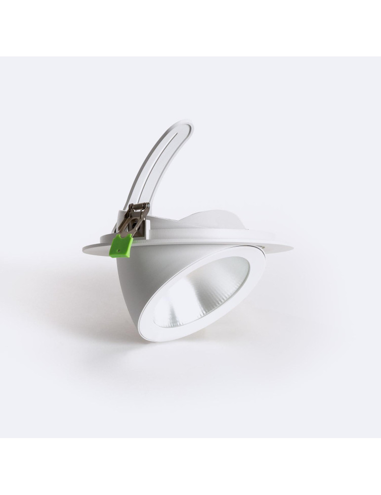 Downlight LED 60W Rond Orientable OSRAM 120 lm/W LIFUD Coupe Ø 200 mm Downlight LED 60W Rond Orientable OSRAM 120 lm/W LIFUD Coupe Ø 200 mm