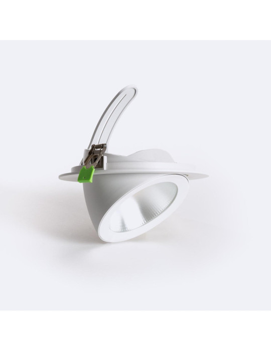 Downlight LED 60W Rond Orientable OSRAM 120 lm/W LIFUD Coupe Ø 200 mm Downlight LED 60W Rond Orientable OSRAM 120 lm/W LIFUD Coupe Ø 200 mm