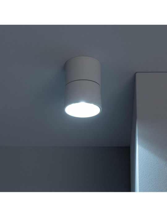 Applique LED Aluminium Ronde New Onuba 7W Blanche