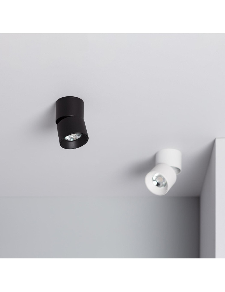 Applique LED Aluminium Ronde New Onuba 7W Blanche