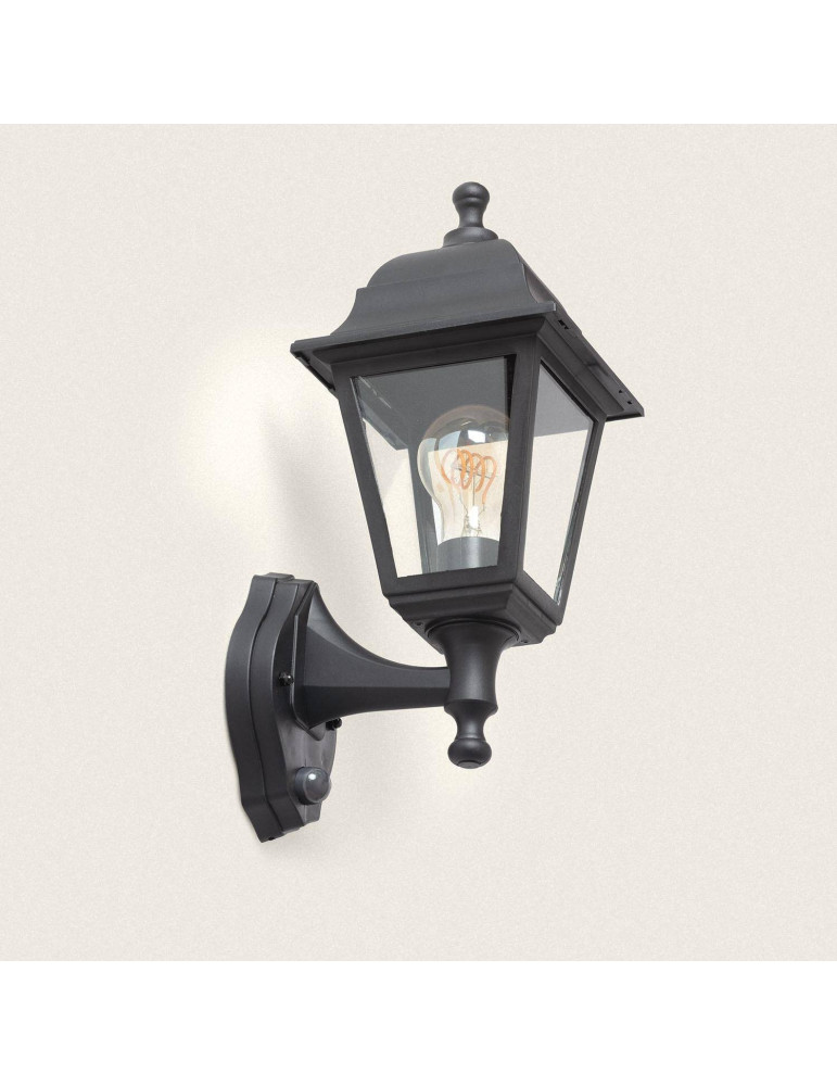 Applique Extérieure Sennen Noire avec Capteur PIR Applique Extérieure Sennen Noire avec Capteur PIR