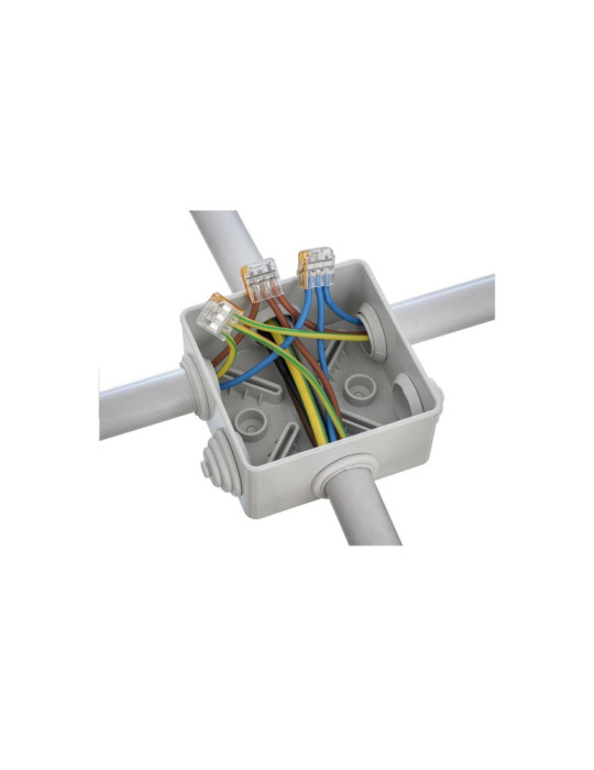 Pack 20 Connecteurs Rapides 2 Entrées pour Câble Électrique 0.08-4mm²