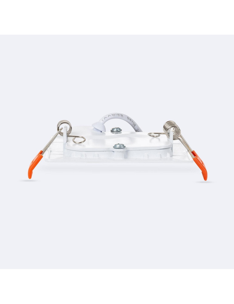 Dalle LED 3W Carrée Extra-Plate Coupe 75x75 mm Pack 2 Unités