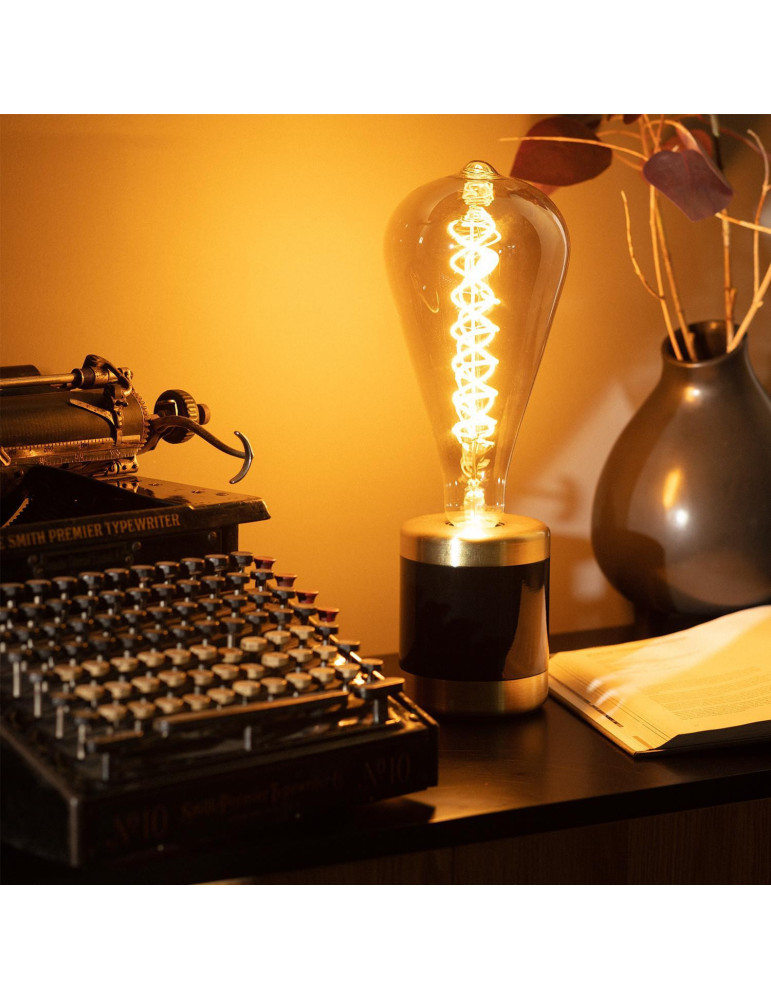 Ampoule LED Filament E27 8W 800 lm ST115 Smoky