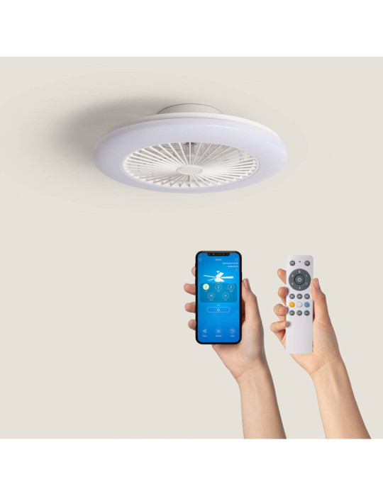 Ventilateur de Plafond LED SMART WIFI RGB+W Zante Ø 50cm de 35W