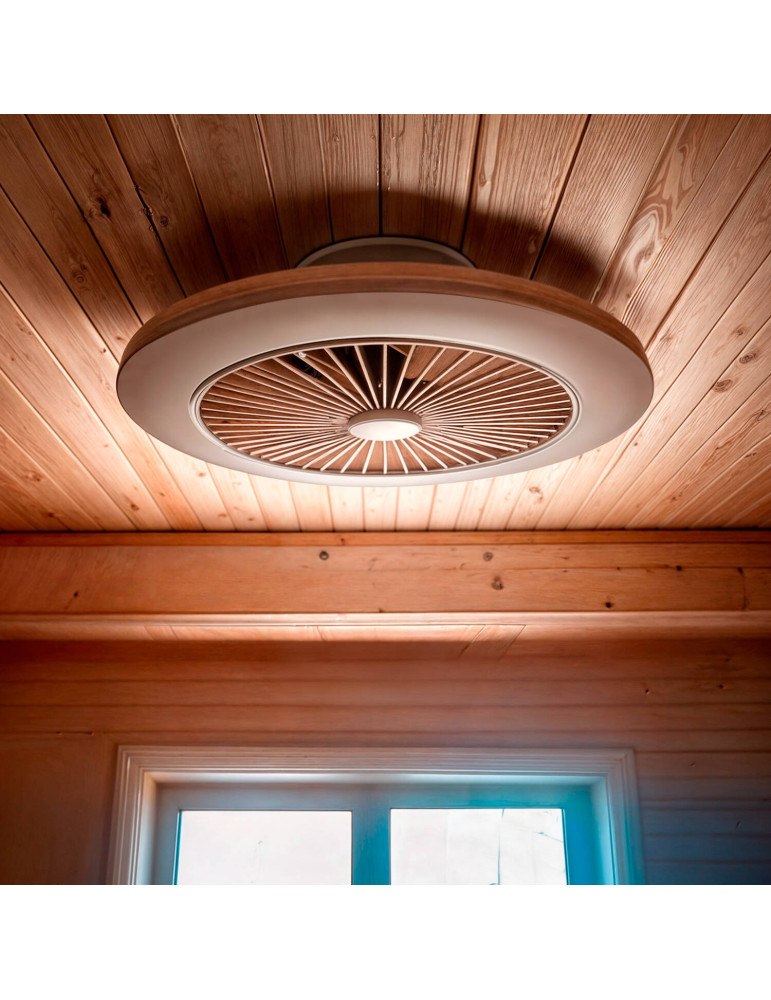 Ventilateur de Plafond LED SMART WIFI RGB+W Zante Ø 50cm de 35W