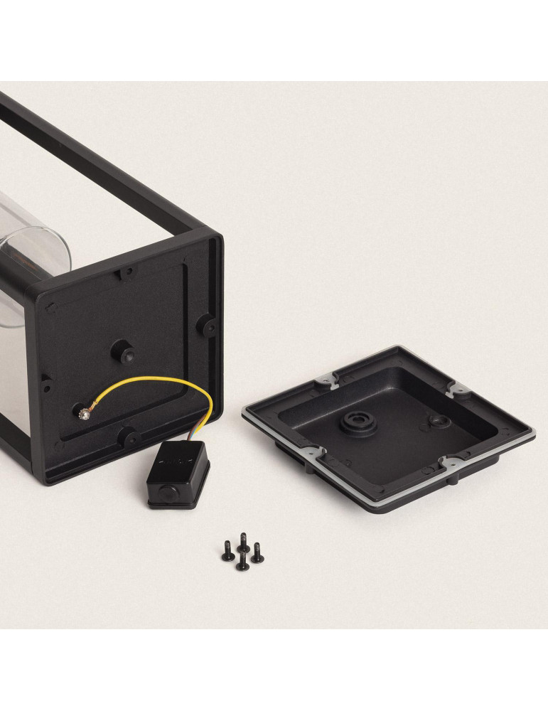 Balise Extérieure en Saillie sur Pied 35cm Aluminium Askari