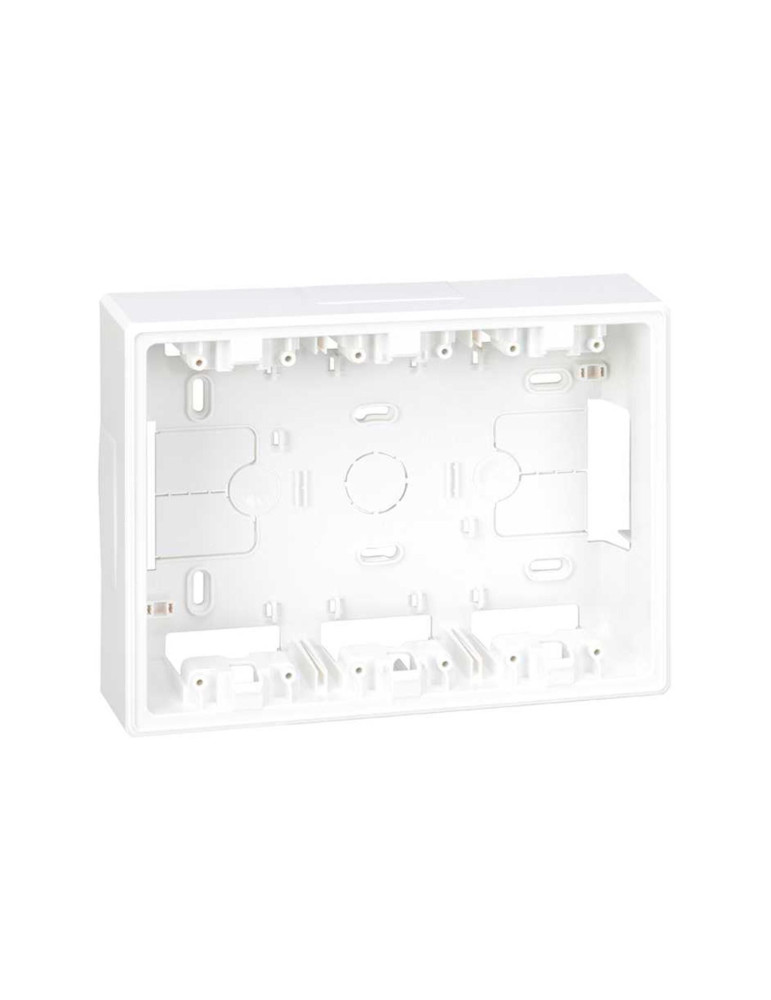 Boîtier en saillie pour 3 éléments Blanc SIMON 500 Cima 51050003-030