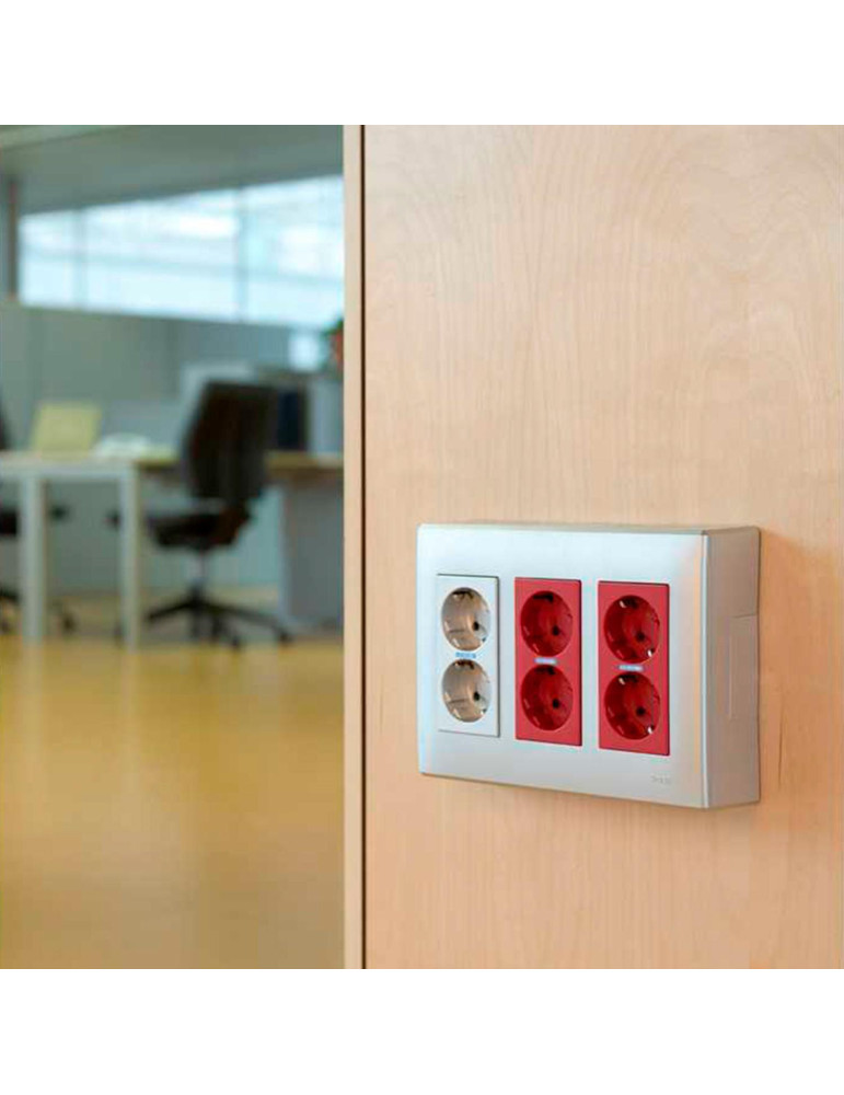 Boîtier en saillie pour 3 éléments Blanc SIMON 500 Cima 51050003-030