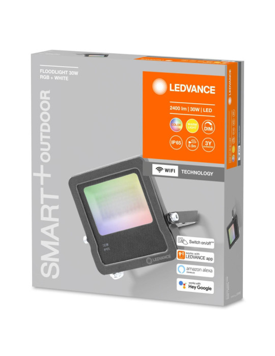 Projecteur LED 30W 73lm/W Smart+ WiFi RGBW IP65 LEDVANCE 4058075474642