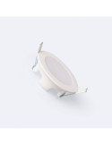 Spot Downlight LED 4W Rond Blanc Coupe Ø 85 mm