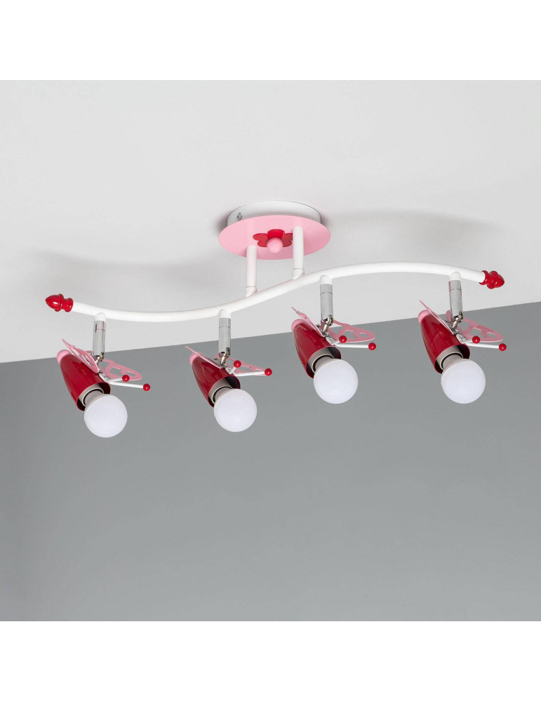 Plafonnier Kids Métal Papilio
