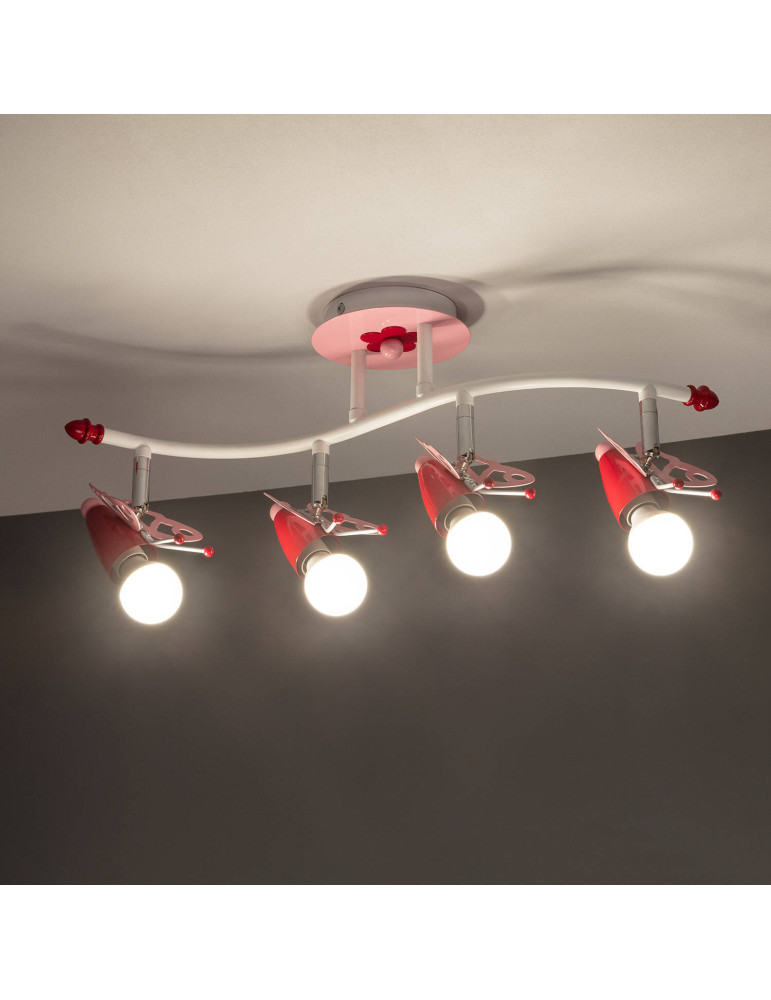 Plafonnier Kids Métal Papilio