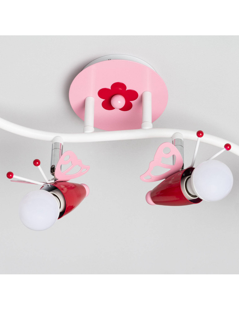 Plafonnier Kids Métal Papilio