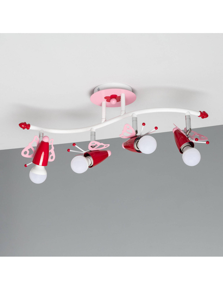 Plafonnier Kids Métal Papilio