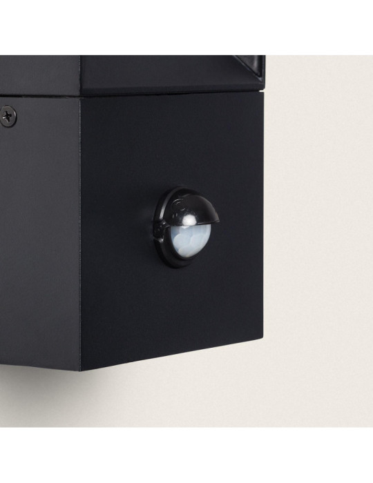 Applique Murale Extérieure LED Aluminium 2x5W Trimel avec Détecteur de Mouvement