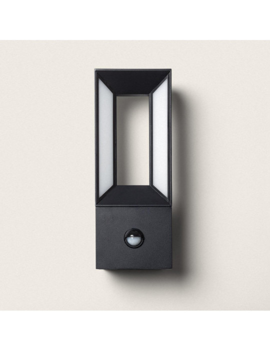 Applique Murale Extérieure LED Aluminium 2x5W Trimel avec Détecteur de Mouvement