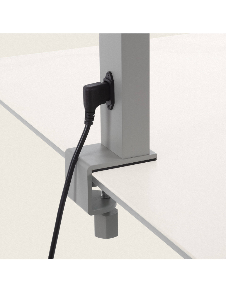 Lampe à Poser LED 60W Aluminium Dimmable Double Face avec Détecteur de Mouvement et Pince SupremLight 4