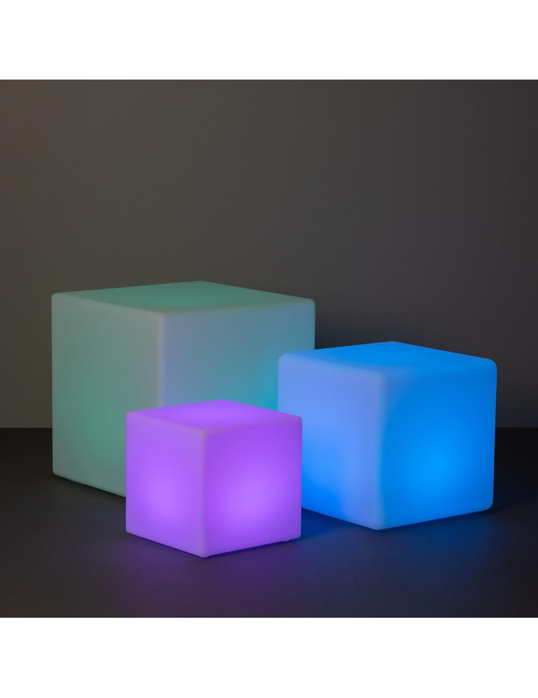 Cube LED RGBW Rechargeable