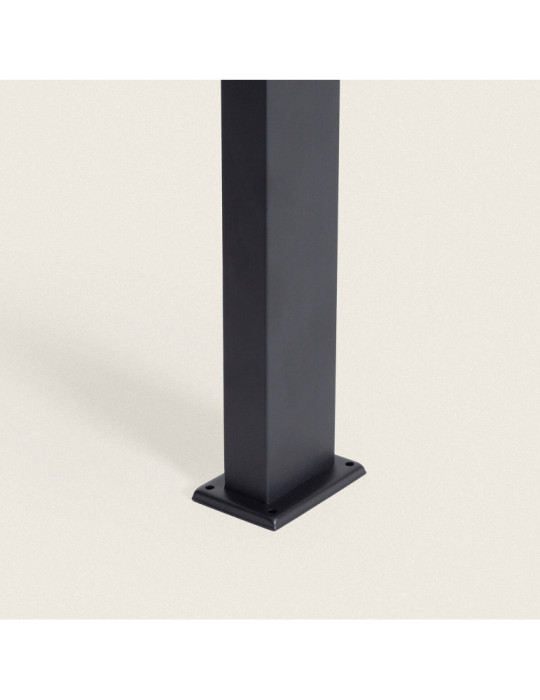 Balise Extérieure LED Solaire sur Pied 2W 50cm Aluminium avec Détecteur de Mouvement Goran