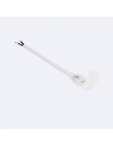 Câble Connecteur pour Gaine LED Néon LED 24/48V DC 6x12 mm NFLEX6