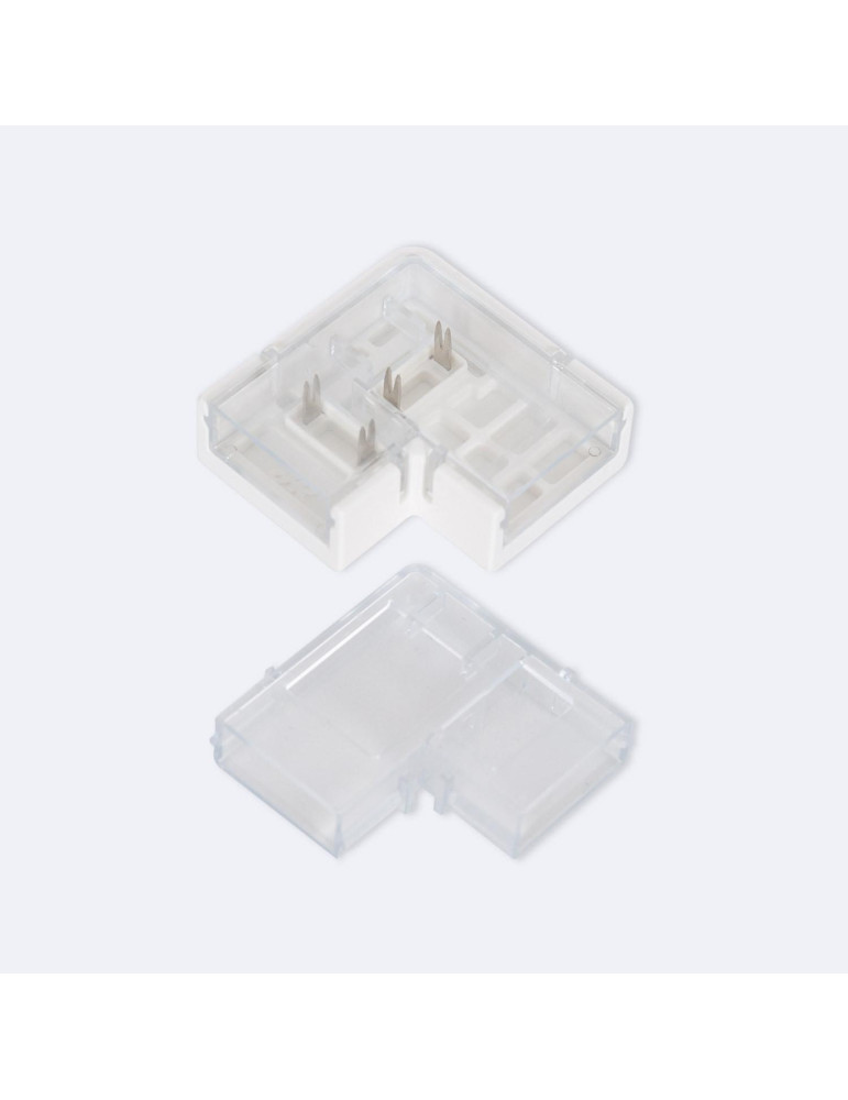 Connecteur Hippo Angle pour Ruban LED  Auto-Redressement 220V AC SMD Silicone Flex Largeur 12mm