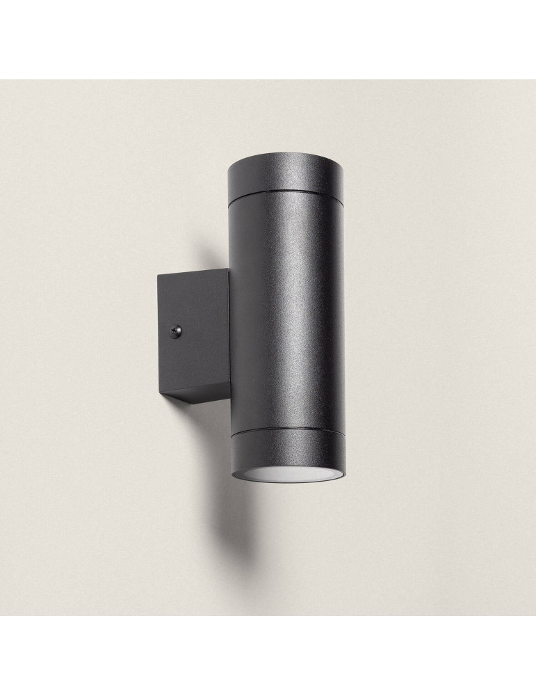 Applique Murale Extérieure Aluminium Double Éclairage Noire Oakham Applique Murale Extérieure Aluminium Double Éclairage Noire Oakham