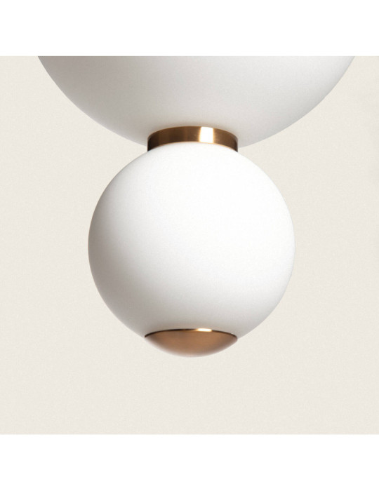 Suspension LED 10W Métal et Verre Slim Atira