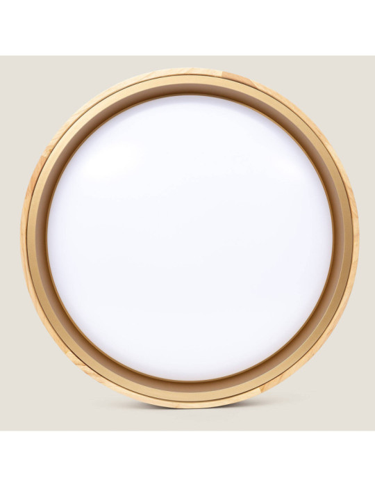 Plafonnier LED 24W Rond Métal Ø400 mm Lunder