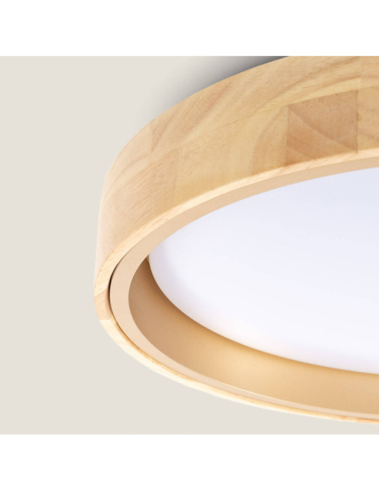 Plafonnier LED 24W Rond Métal Ø400 mm Lunder