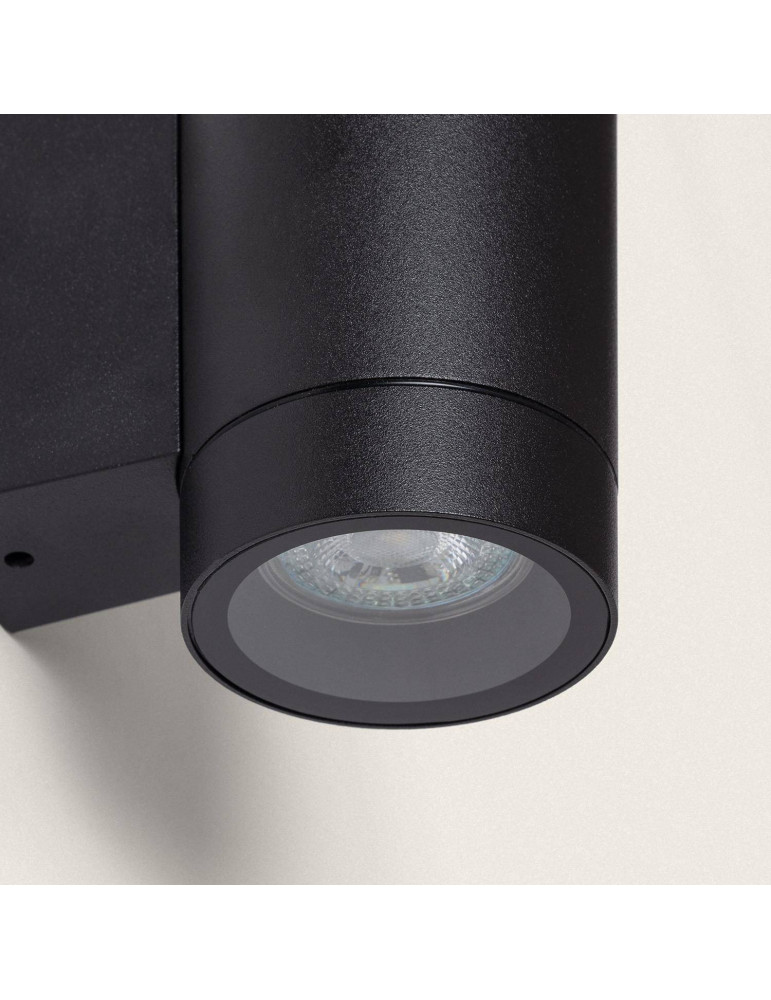 Applique Murale Extérieure Aluminium Noir Oakham