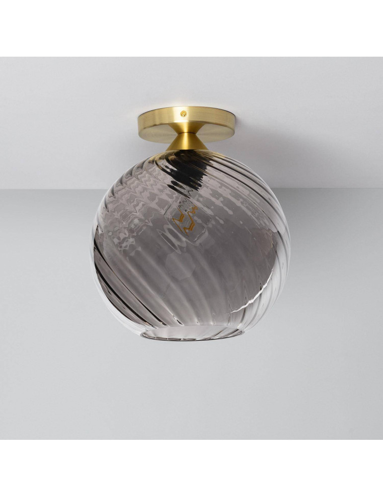 Plafonnier Verre Kikombe Plafonnier Verre Kikombe