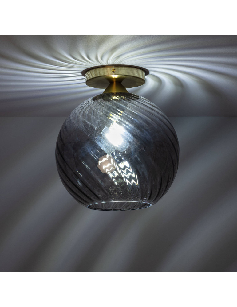 Plafonnier Verre Kikombe