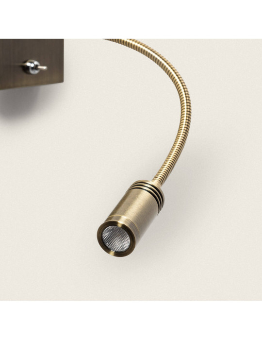 Lampe Murale Métal avec Port USB Apsley