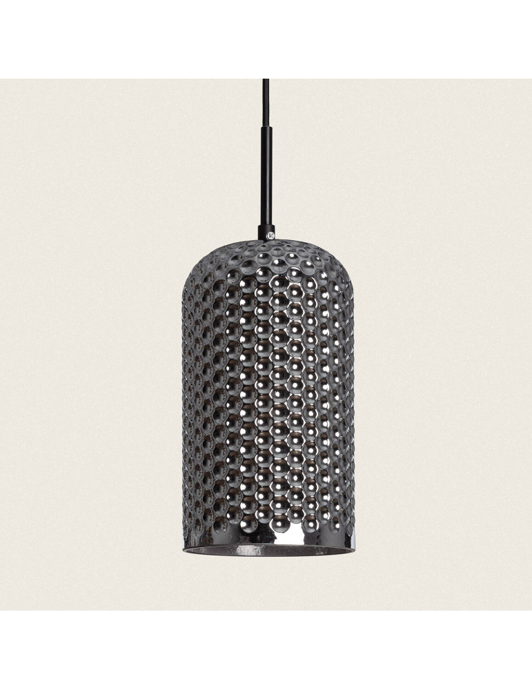 Suspension Métal et Verre Large Bernie