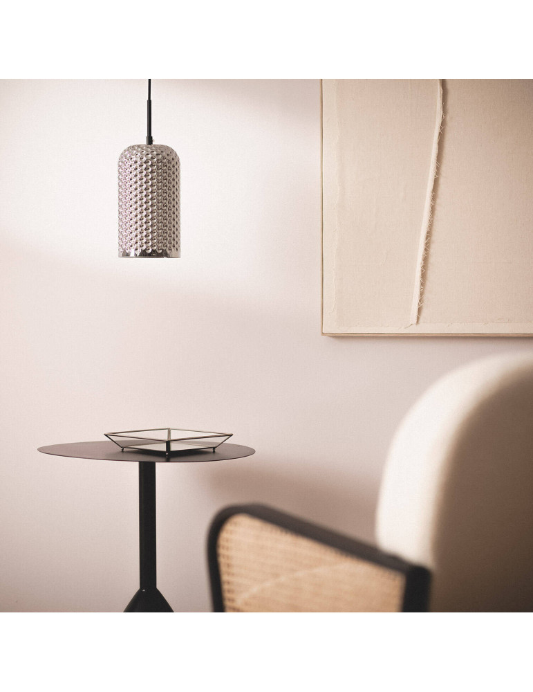 Suspension Métal et Verre Large Bernie