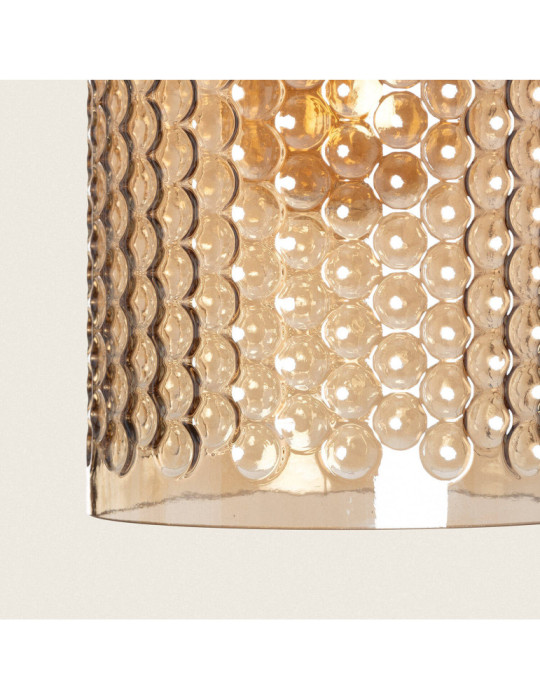 Suspension Métal et Verre Large Bernie