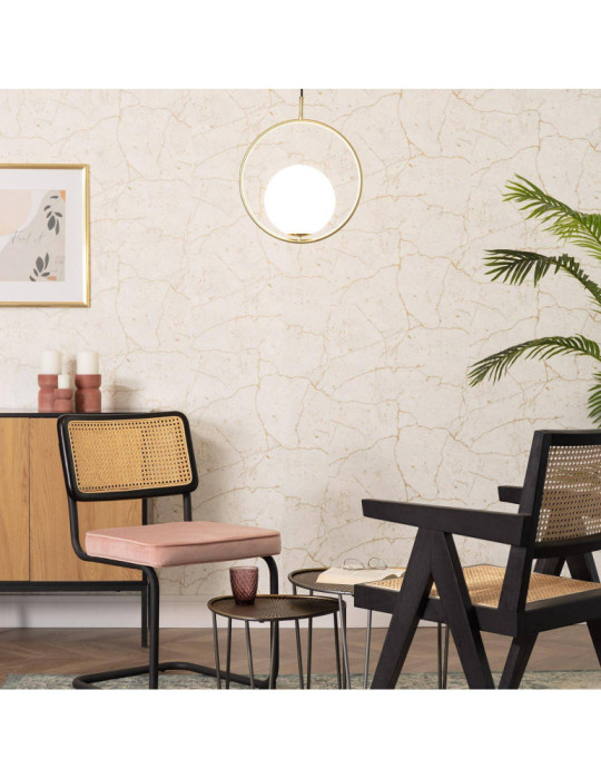 Suspension Métal et Verre Moonlight Diplo