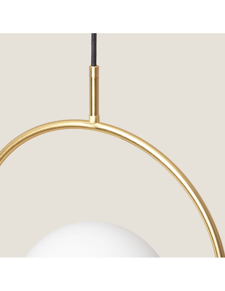 Suspension Métal et Verre Moonlight Diplo