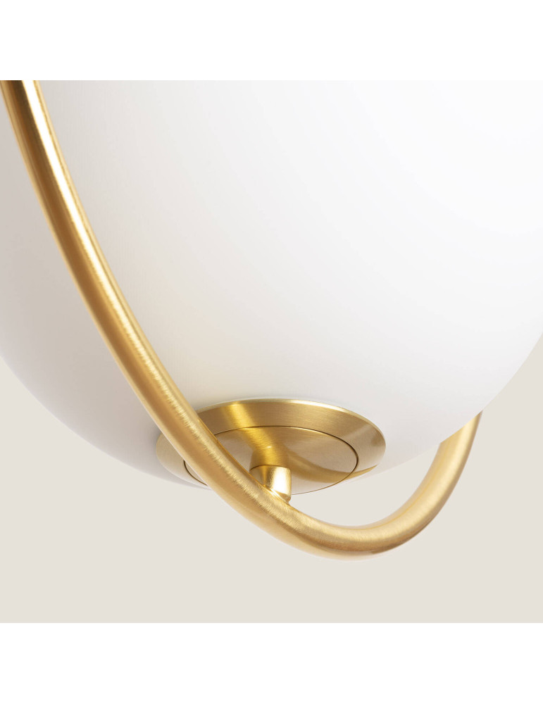 Suspension Métal et Verre Moonlight Diplo