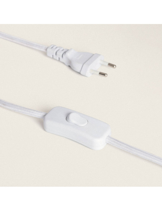 Lampe à Poser Métal et Verre Zeina