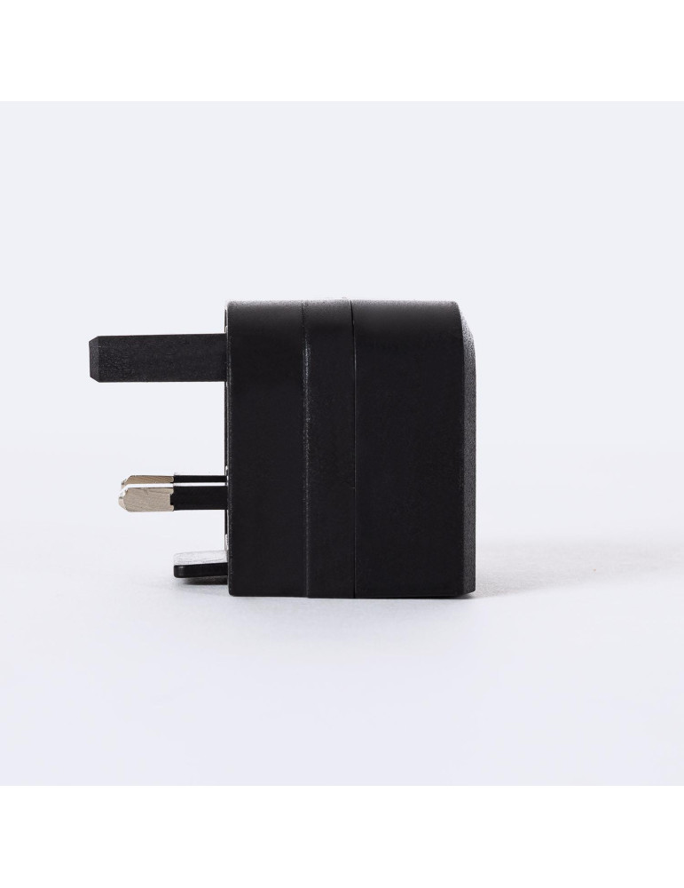 Adaptateur de Prise Type E (EU) à Prise Type G (UK)