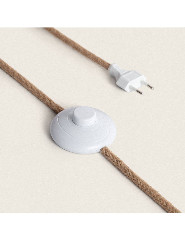 lampadaire en rotin Lasje