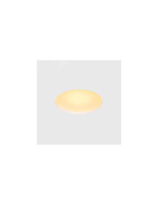 Collerette Downlight Intégration Plâtre/Pladur Ronde pour Ampoule LED GU10/GU5.3 Coupe Ø133 mm