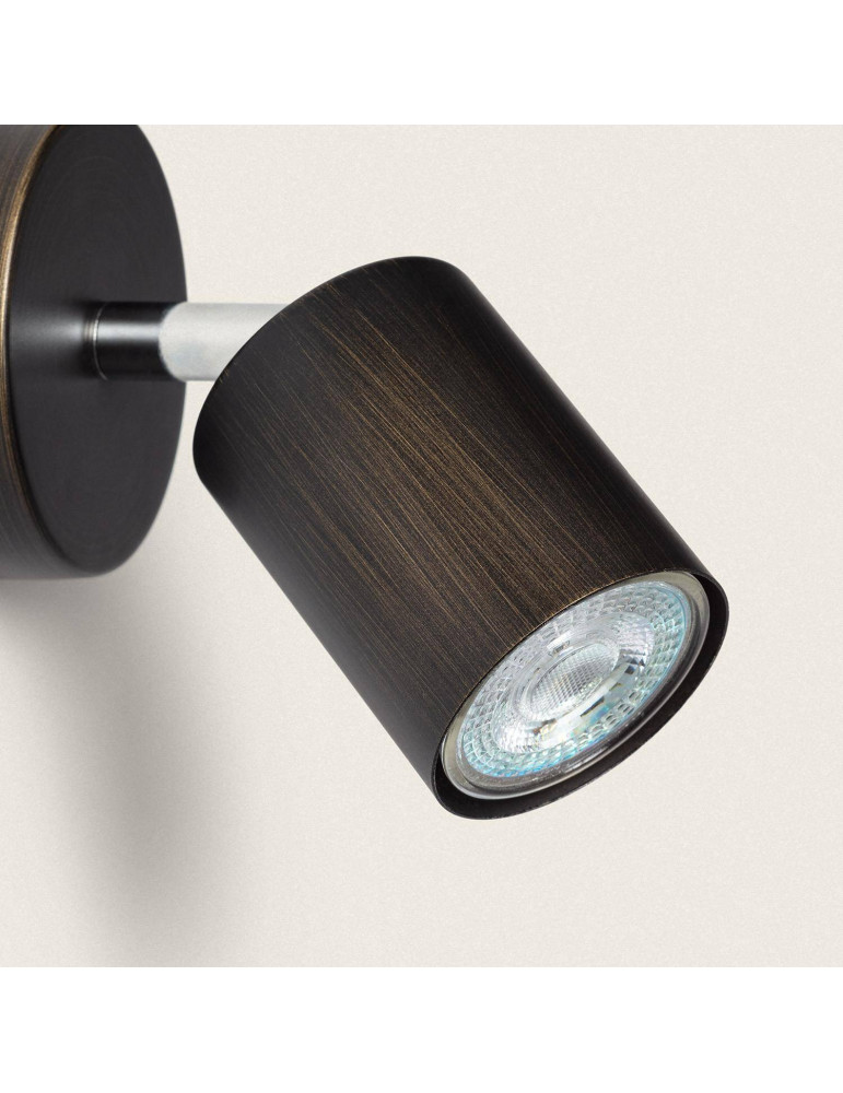 Plafonnier Rond Orientable Métal 1 Spot Whitstable