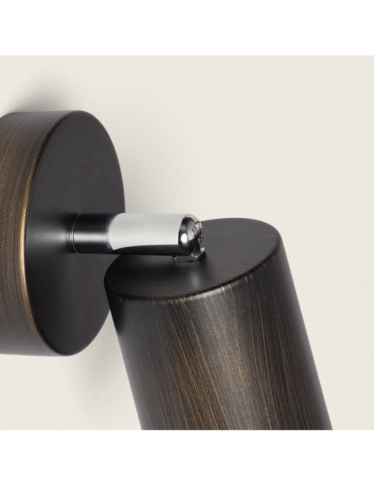 Plafonnier Rond Orientable Métal 1 Spot Whitstable