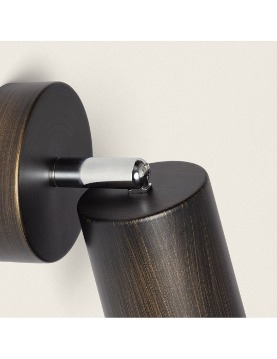 Plafonnier Rond Orientable Métal 1 Spot Whitstable