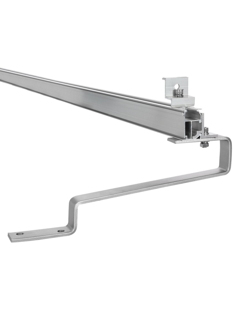 Structure Coplanaire pour Panneaux Solaires Montage sur Toiture Tuiles